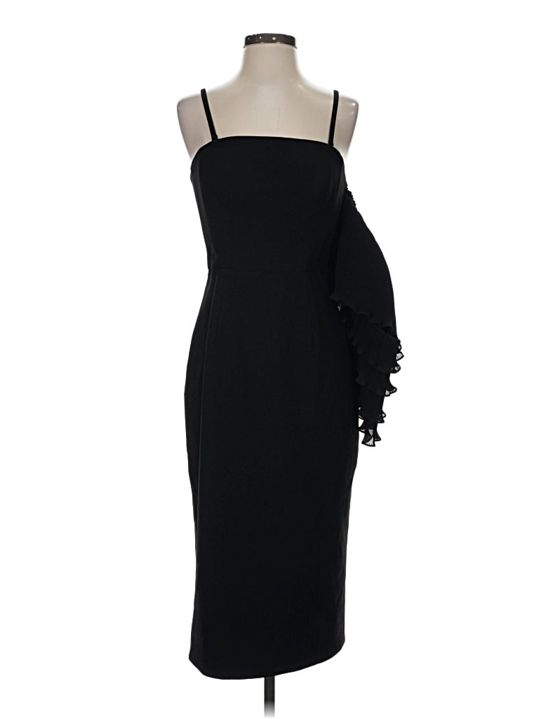 Pre-owned Dress The Population Cocktail Dress In Black