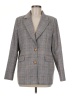 Nasty Gal Inc. 100% Polyester Plaid Gray Blazer Size 6 - photo 1