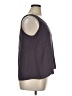 Suzanne Betro Gray Sleeveless Blouse Size 1X - photo 4