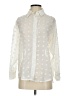 Zara Polka Dots Ivory Long Sleeve Blouse Size XS - photo 1