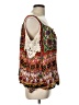BILA 100% Rayon Orange Sleeveless Blouse Size L - photo 4