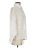 Zara Polka Dots Ivory Long Sleeve Blouse Size XS - photo 4