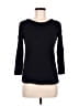 Massimo Dutti Black 3/4 Sleeve Top Size 8 - photo 1