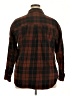 Universal Thread 100% Cotton Plaid Brown Long Sleeve Button-Down Shirt Size XXL - photo 2