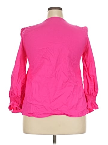 Pomander Place 3/4 Sleeve Blouse (view 2)