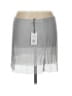 WeWoreWhat Metallic Silver Casual Skirt Size 12 - photo 2