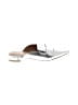 Tory Burch Metallic Silver Mule/Clog Size 7 - photo 1