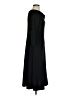 Lands' End Solid Black Casual Dress Size S - photo 4