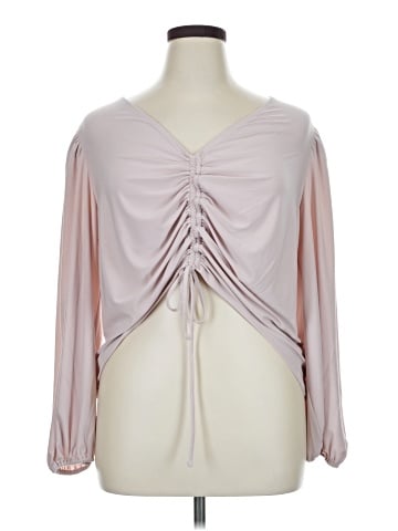 Express Long Sleeve Blouse (view 1)