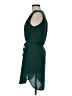 H&M 100% Polyester Solid Green Cocktail Dress Size 6 - photo 5