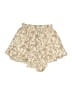 Amable by Mable 100% Polyester Floral Ivory Shorts Size S - photo 1