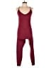 JoyLab Solid Burgundy Jumpsuit Size XL - photo 1