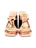 Jeffrey Campbell Gold Sandals Size 8 1/2 - photo 2