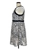 Elle 100% Polyester Animal Print Ivory Cocktail Dress Size 14 - photo 5