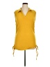 Stem & Vine Yellow Sleeveless Top Size 1X - photo 1