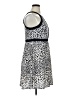 Elle 100% Polyester Animal Print Ivory Cocktail Dress Size 14 - photo 4