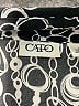 Cato Animal Print Black Short Sleeve Blouse Size M - photo 7
