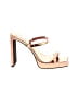 Jeffrey Campbell Gold Sandals Size 8 1/2 - photo 1