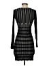 Max Studio Stripes Black Cocktail Dress Size XS - photo 2