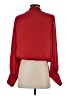 Express 100% Polyester Red Long Sleeve Blouse Size S - photo 2
