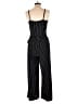 Kaileigh Stripes Black Jumpsuit Size L - photo 2