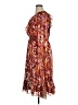 MSK 100% Polyester Paisley Orange Casual Dress Size XL (petite) - photo 5