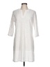 Talbots White Casual Dress Size L - photo 1