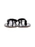 Bernardo 100% Leather Black Flip Flops Size 9 - photo 2