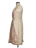 Talbots Tweed Tan Cocktail Dress Size 6 - photo 5