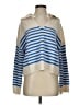 Maje 100% Cashmere Stripes Blue Cashmere Pullover Sweater Size Sm (1) - photo 1