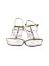 Stuart Weitzman Silver Sandals Size 9 - photo 2