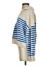 Maje 100% Cashmere Stripes Blue Cashmere Pullover Sweater Size Sm (1) - photo 5