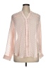 Torrid 100% Polyester Pink Long Sleeve Blouse Size 1X Plus (1) - photo 1