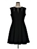 Calvin Klein Solid Black Cocktail Dress Size XL (estimated) - photo 1