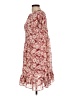 Unbranded 100% Polyester Paisley Burgundy Casual Dress Size L - photo 5