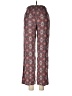 Studio 253 100% Rayon Print Red Casual Pants Size M - photo 2