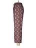 Studio 253 100% Rayon Print Red Casual Pants Size M - photo 5
