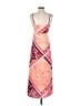 Assorted Brands 100% Polyester Paisley Pink Casual Dress Size 8 - photo 2