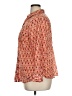 Talbots Paisley Orange Long Sleeve Blouse Size 16 - photo 5