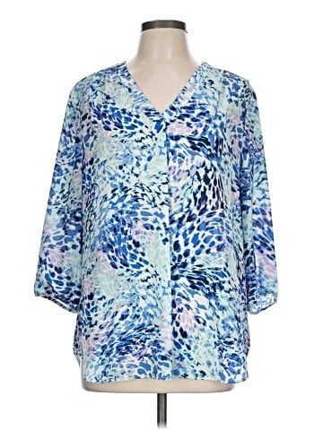 Jones New York 3/4 Sleeve Blouse (view 1)