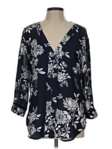 Fun2Fun 3/4 Sleeve Blouse (view 1)