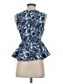 Zara Blue Sleeveless Blouse Size XS - photo 2
