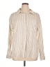 Thread & Supply Stripes Ivory Long Sleeve Button-Down Shirt Size XL - photo 1