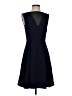 Reiss 100% Polyester Solid Blue Cocktail Dress Size 4 - photo 1