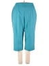 Alfred Dunner 100% Polyester Teal Active Pants Size 22 - photo 1