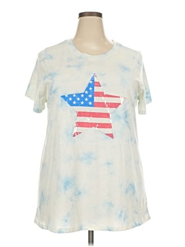 Lane Bryant Short Sleeve Top (view 1)