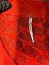 Free People Red 3/4 Sleeve Blouse Size M - photo 7