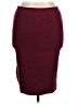 Leith Solid Burgundy Formal Skirt Size XL - photo 2
