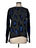 Athleta Animal Print Blue Wool Pullover Sweater Size M - photo 1