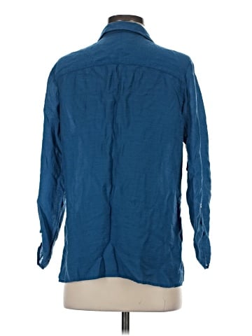 Chico's Long Sleeve Button-Down Shirt (view 2)